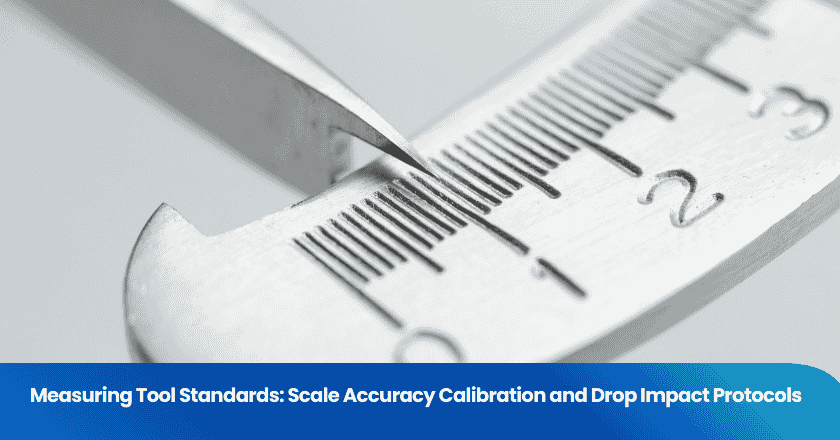 Measuring Tool Standards: Scale Accuracy Calibration and Drop Impact Protocols